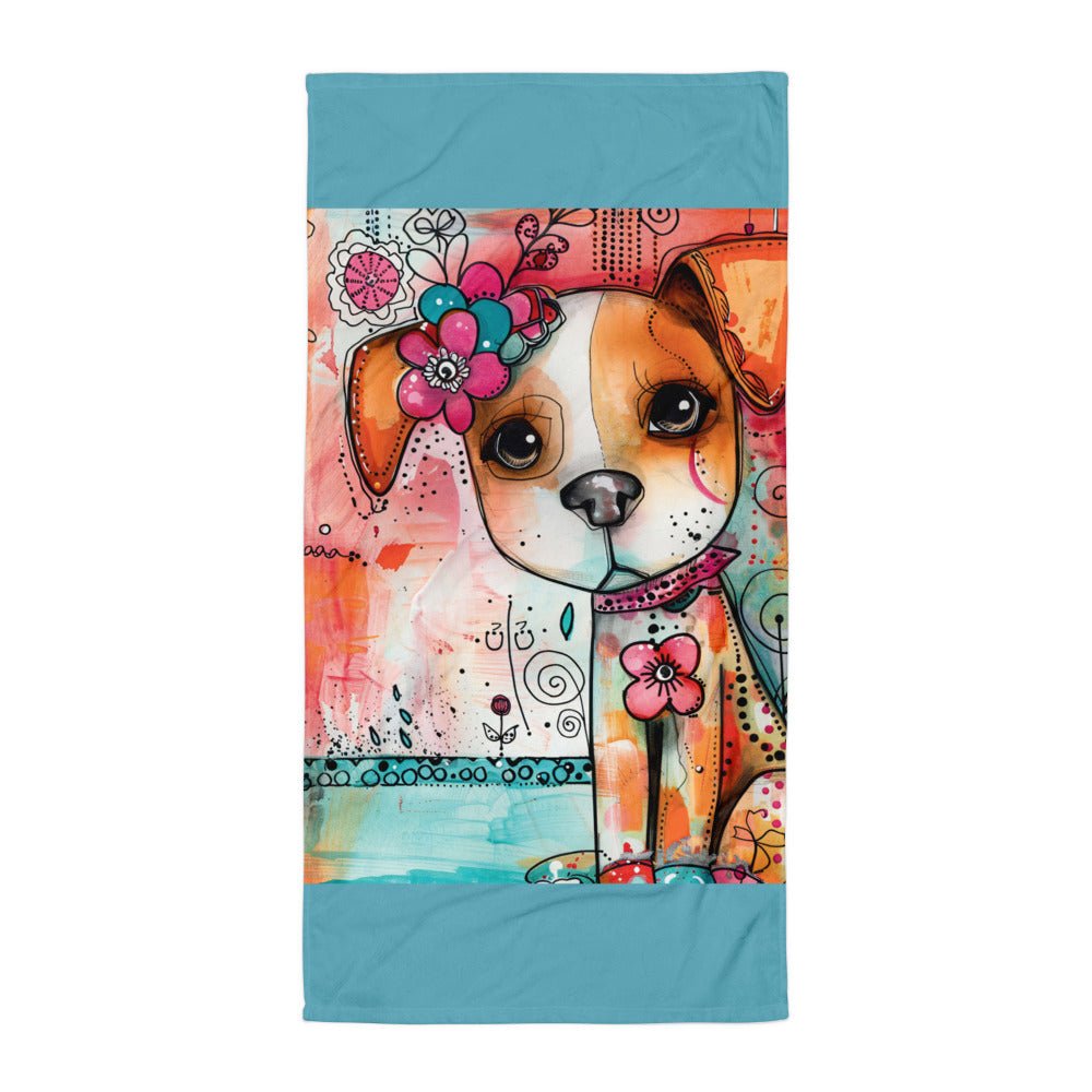 Sweet Dog Beach Towel - DoggyLoveandMore