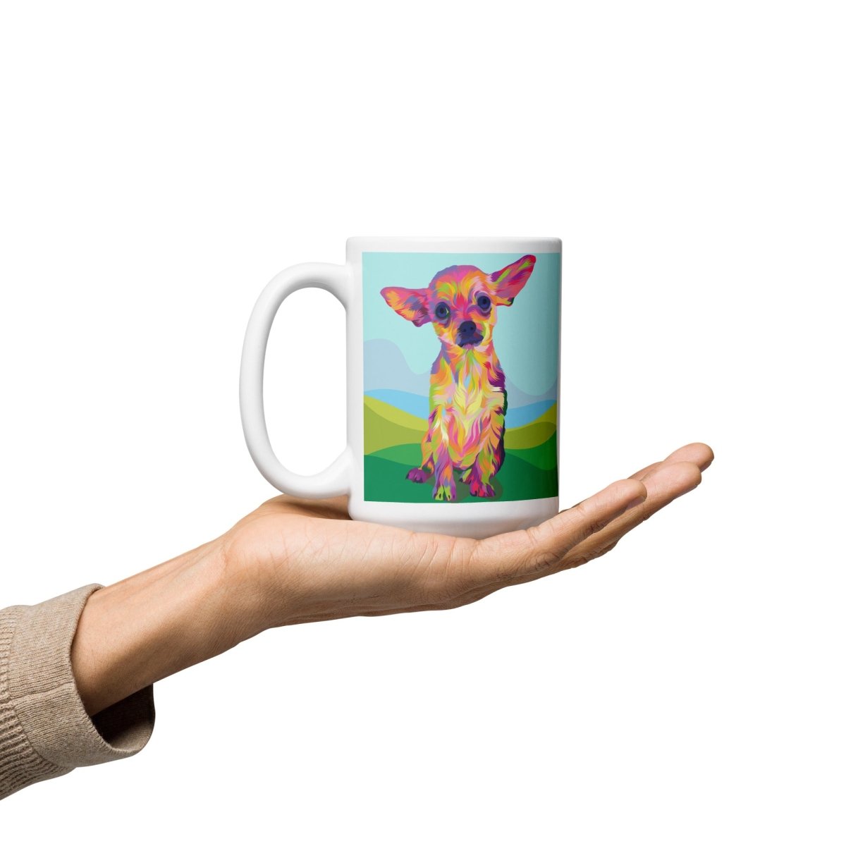 Tan Chihuahua Mug - DoggyLoveandMore