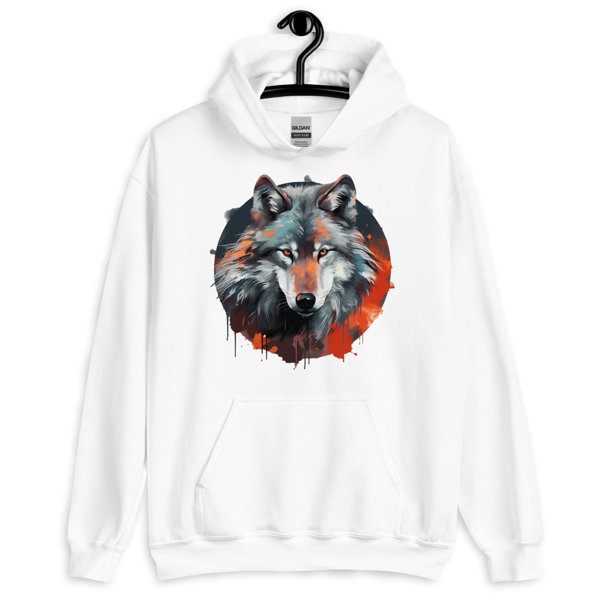 Wolf Head Hoodie - DoggyLoveandMore