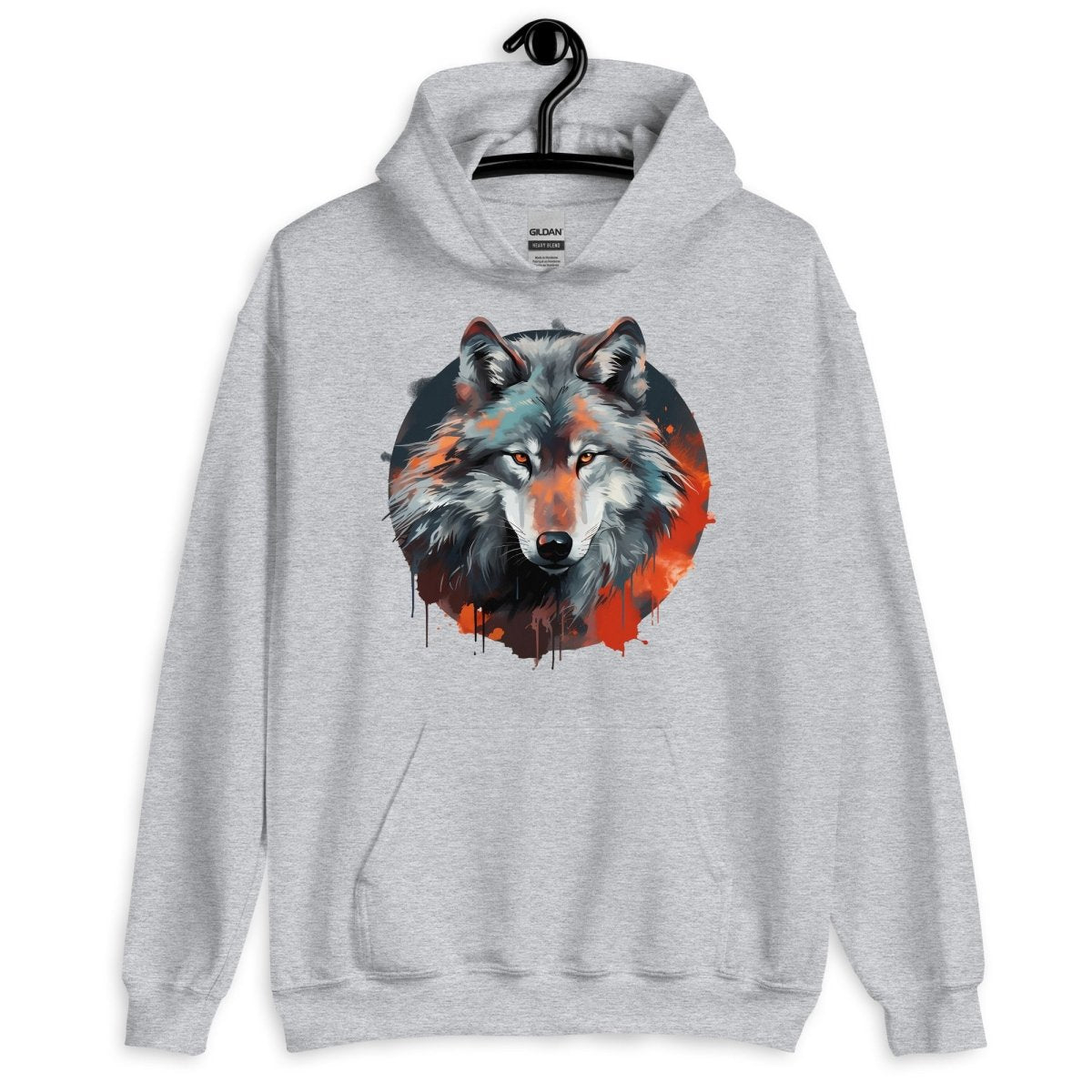 Wolf Head Hoodie - DoggyLoveandMore