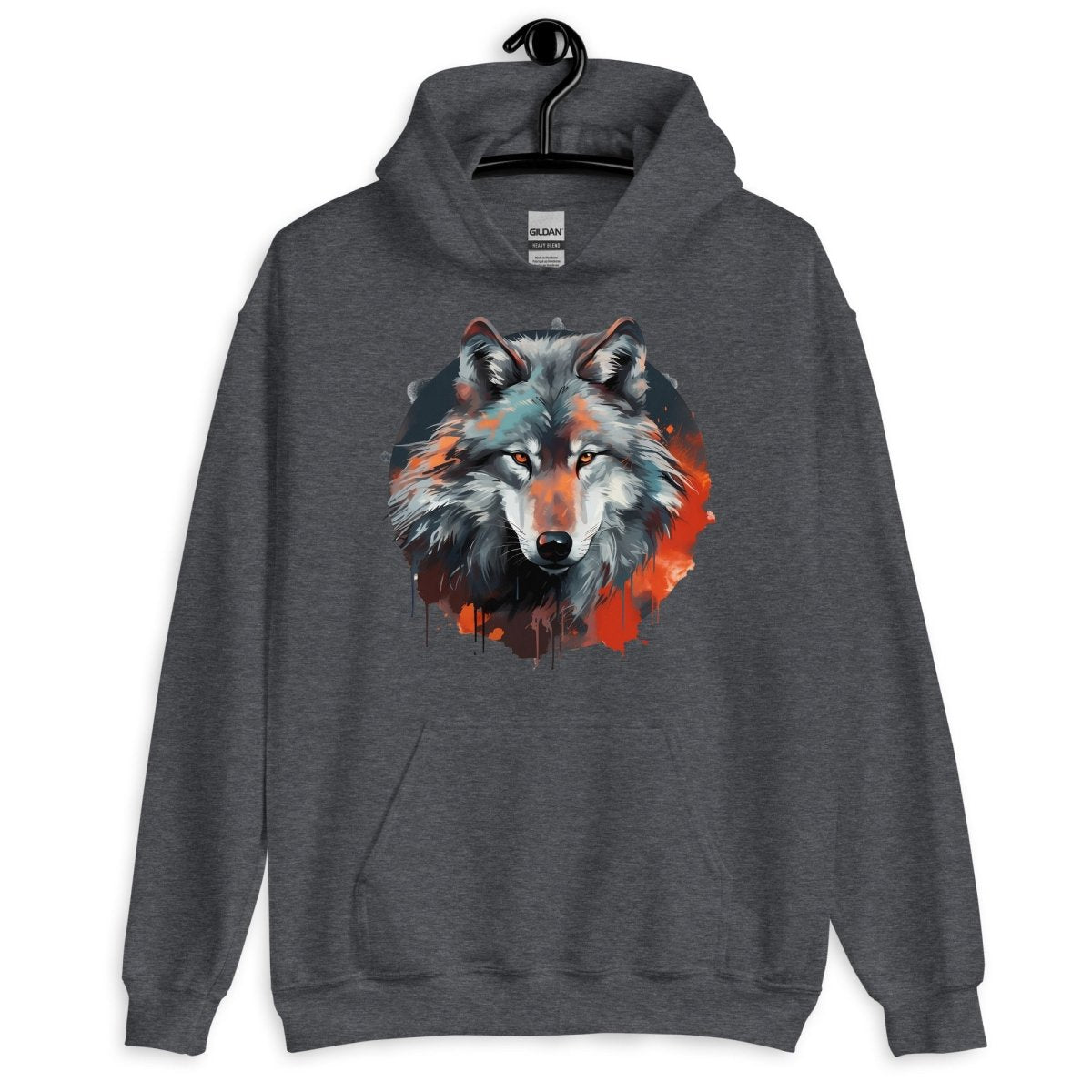 Wolf Head Hoodie - DoggyLoveandMore