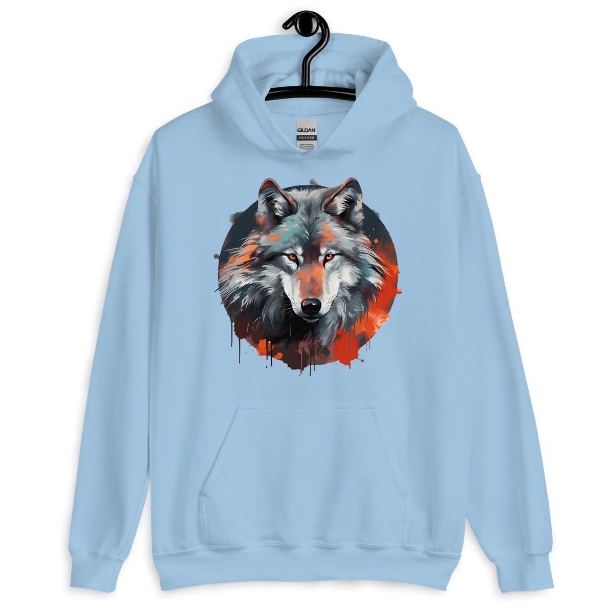 Wolf Head Hoodie - DoggyLoveandMore