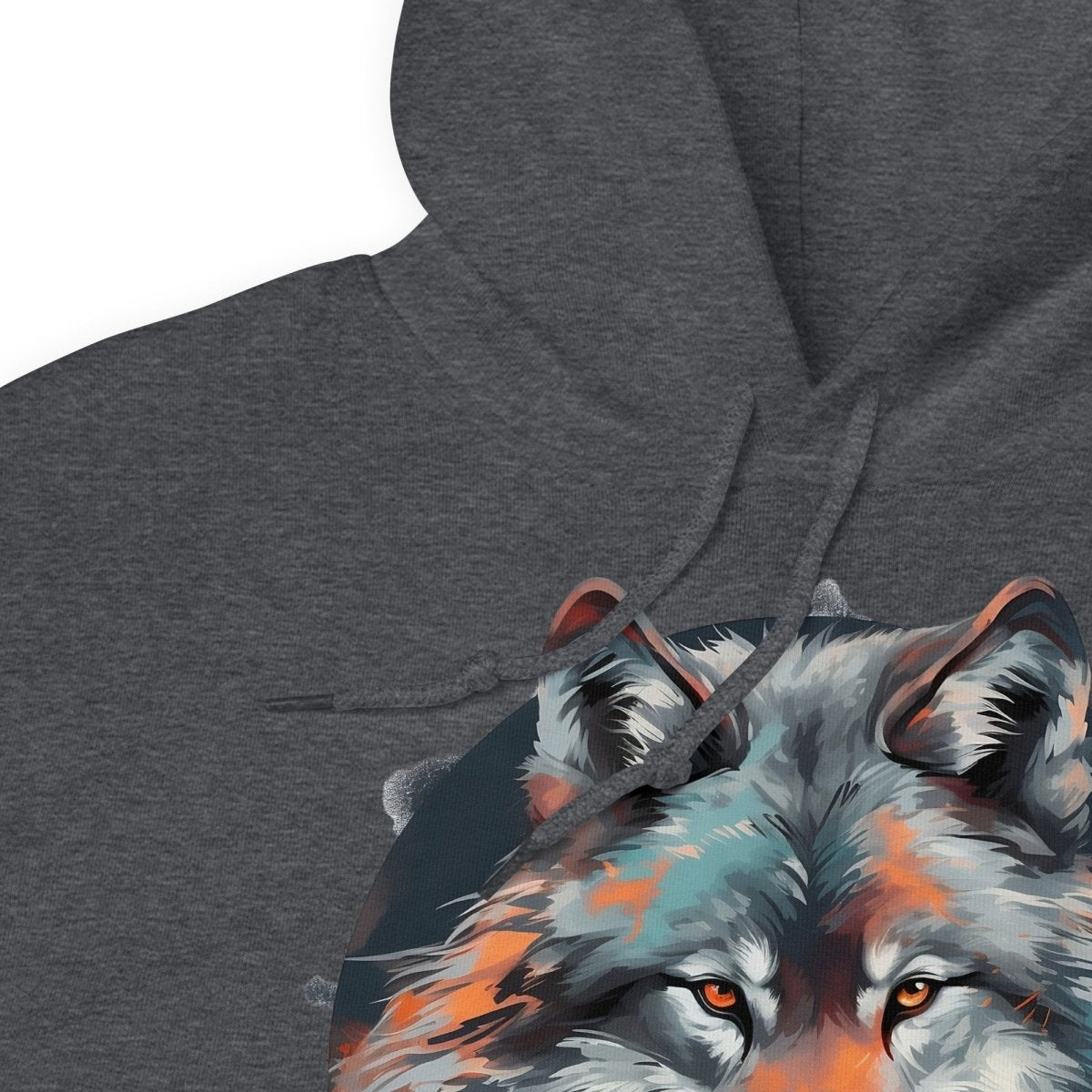 Wolf head hoodie sale