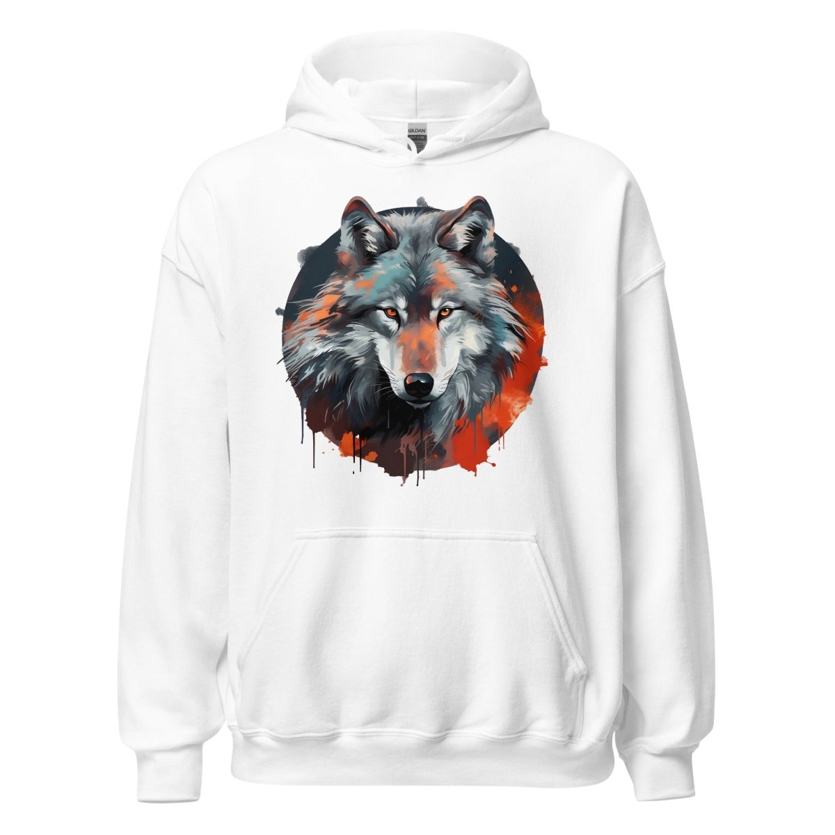 Wolf Head Hoodie - DoggyLoveandMore