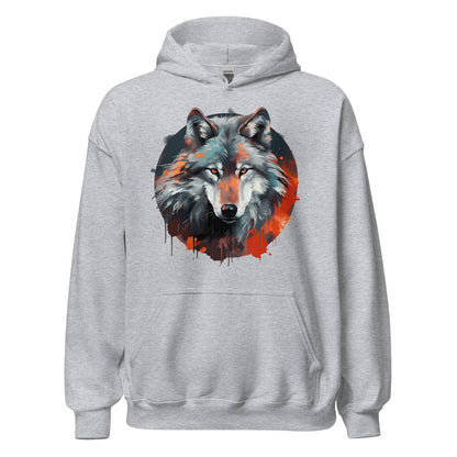 Wolf Head Hoodie - DoggyLoveandMore