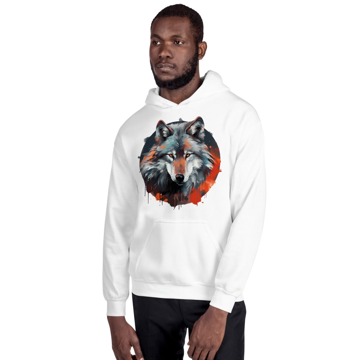 Wolf Head Hoodie - DoggyLoveandMore