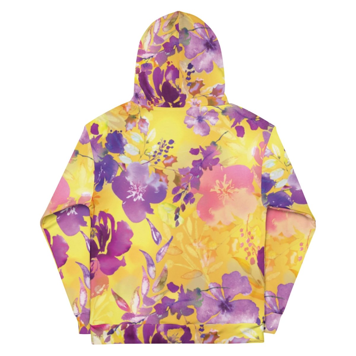 Yellow Floral Dog Mom Hoodie - DoggyLoveandMore