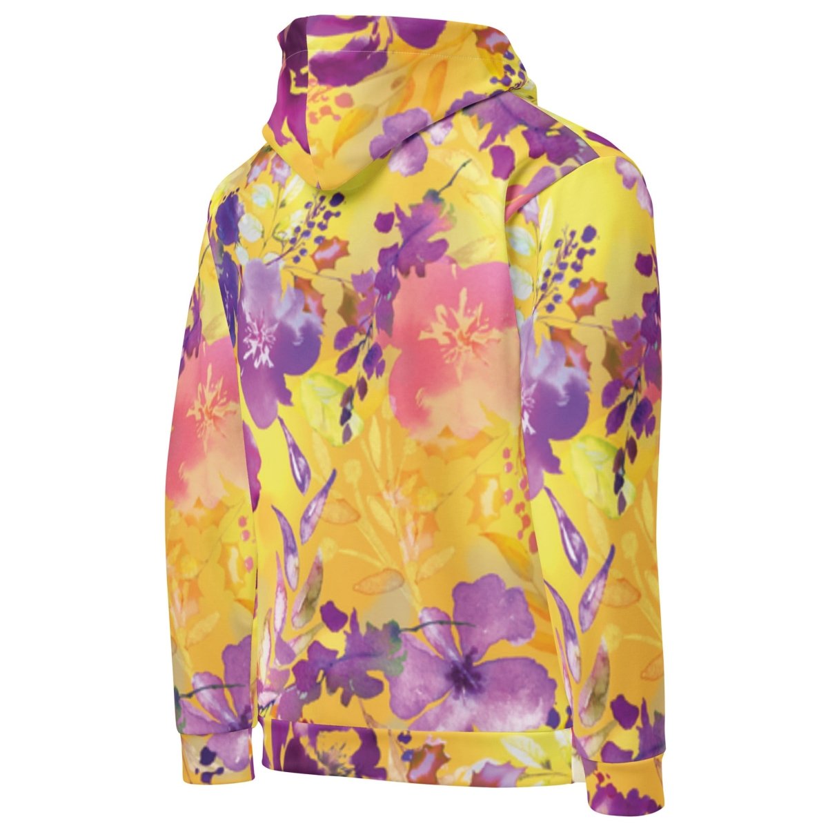 Yellow Floral Dog Mom Hoodie - DoggyLoveandMore