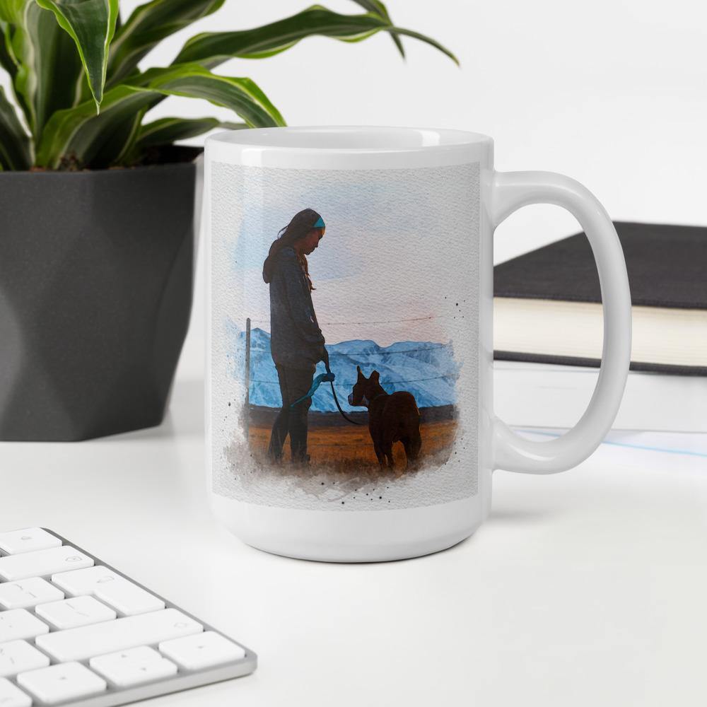 A Girl and Her Dog Mug - DoggyLoveandMore