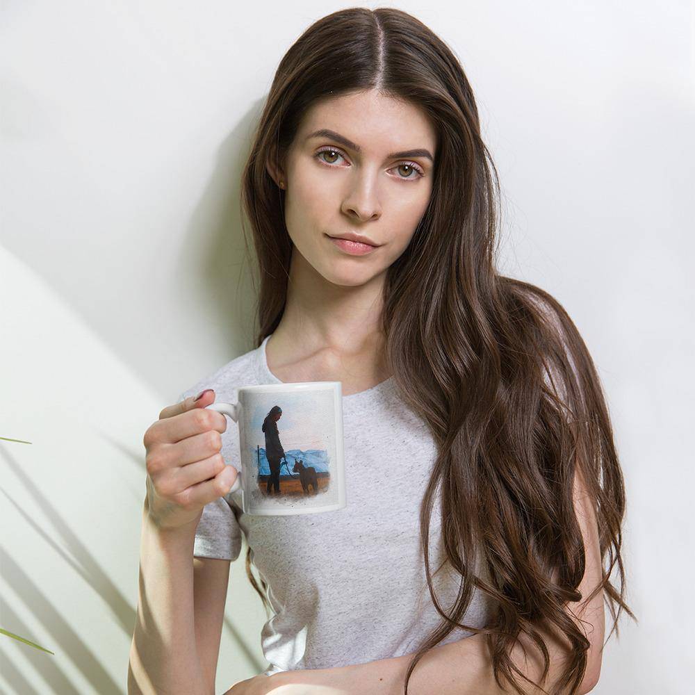 A Girl and Her Dog Mug - DoggyLoveandMore