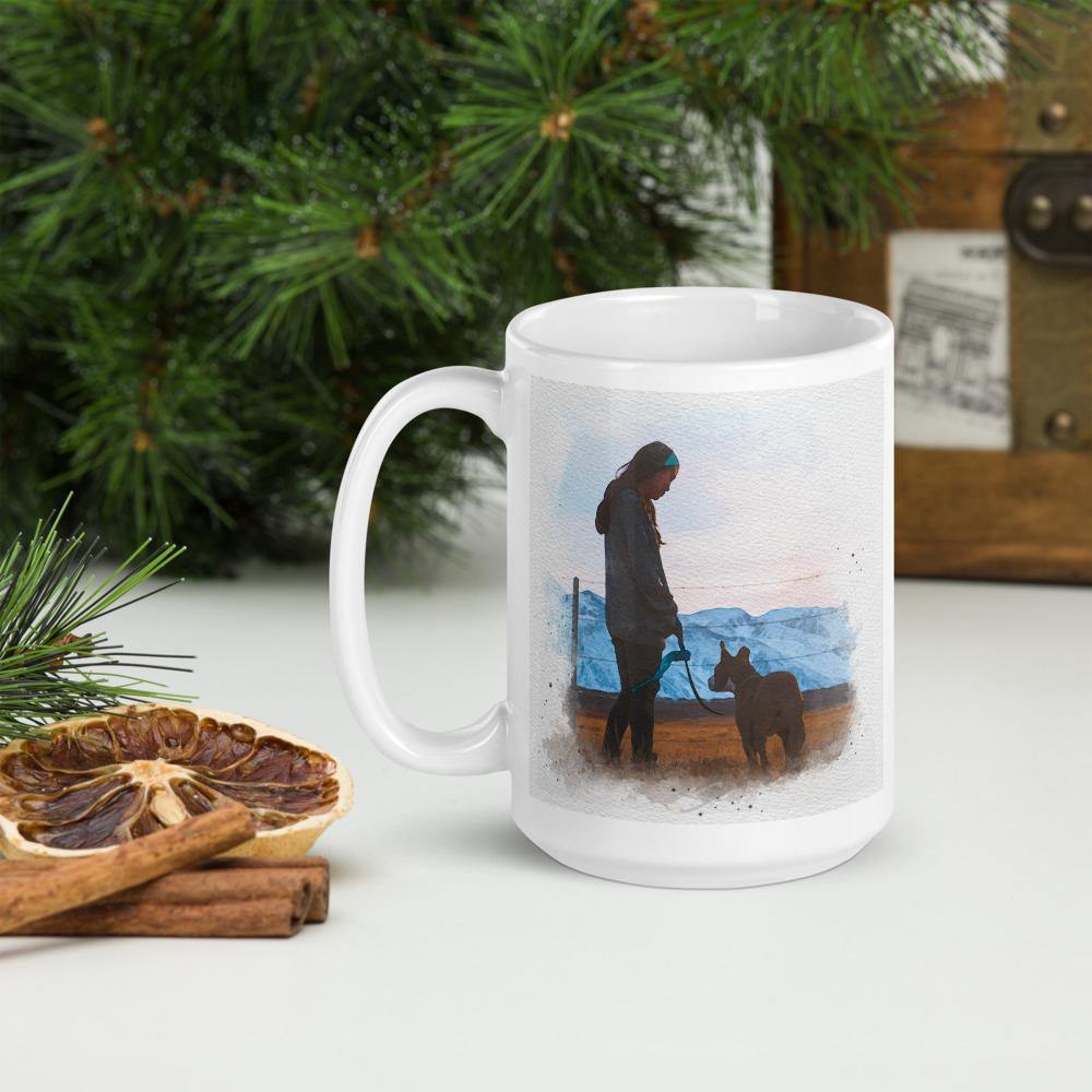 A Girl and Her Dog Mug - DoggyLoveandMore