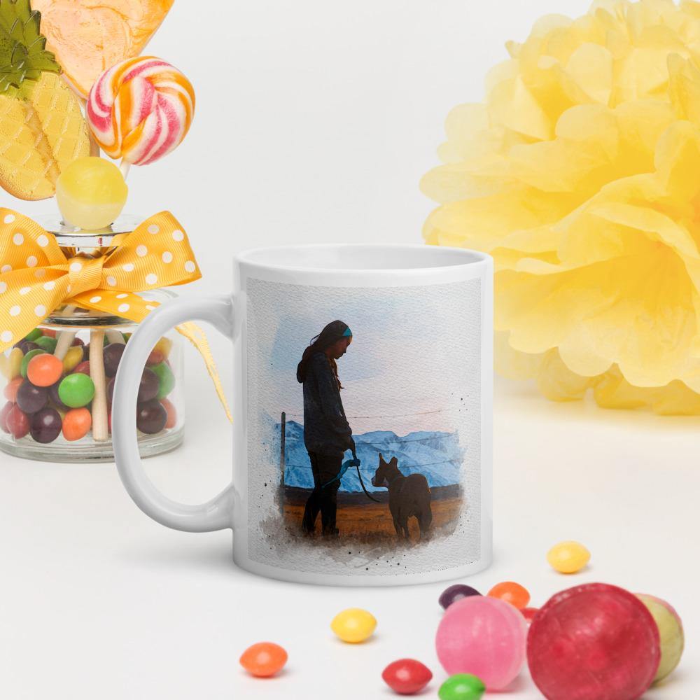 A Girl and Her Dog Mug - DoggyLoveandMore