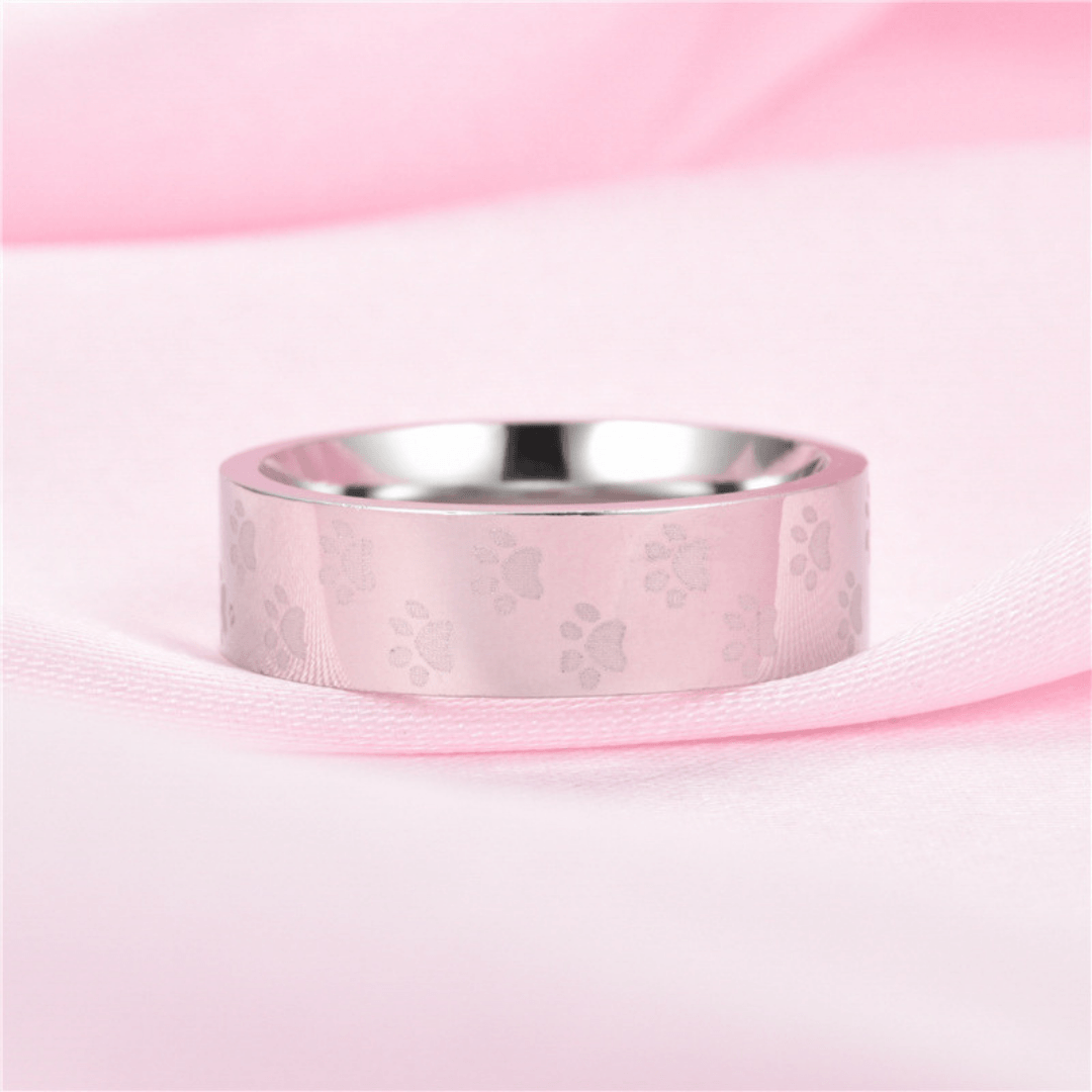 Animal Paw Print Ring - DoggyLoveandMore