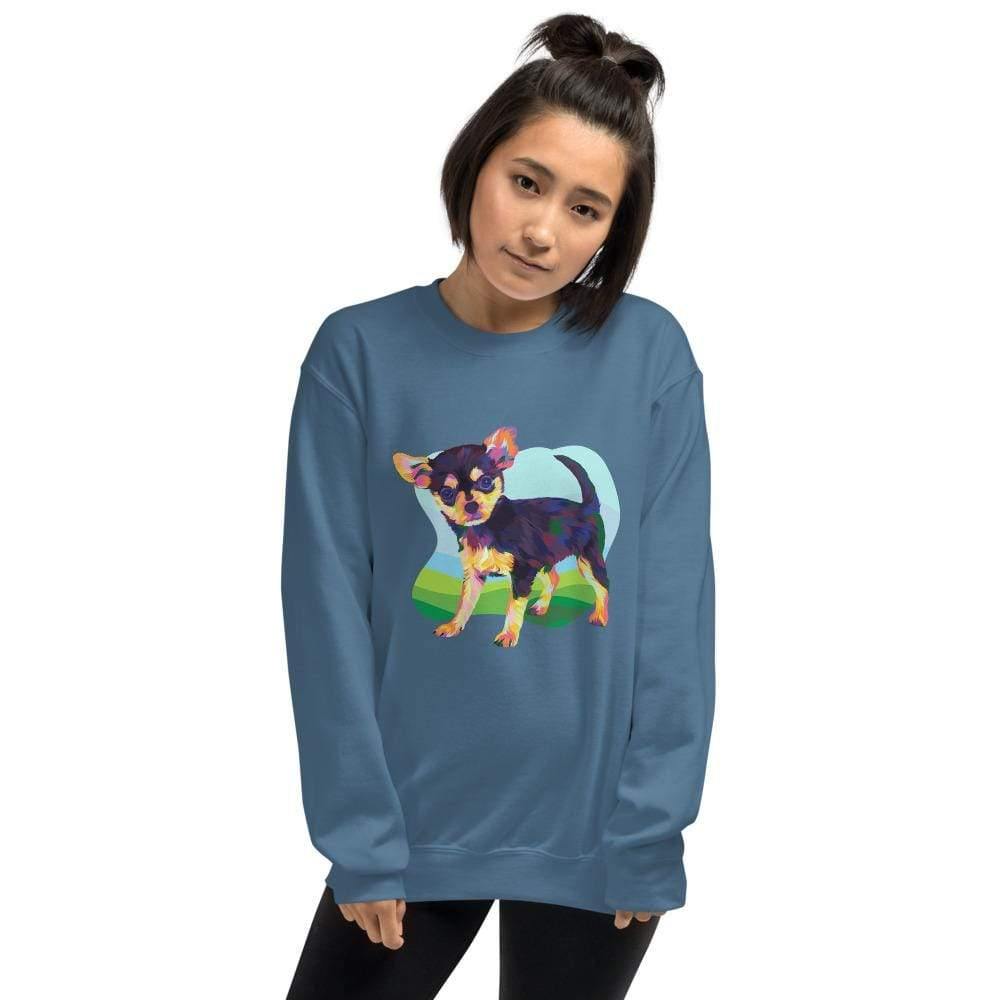 Black and Tan Chihuahua Sweatshirt - DoggyLoveandMore