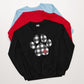Black Plaid Dog Paw Sweatshirt - DoggyLoveandMore
