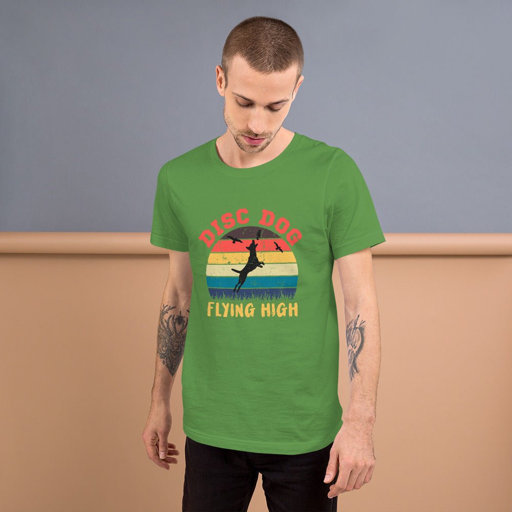 Disc Dog Graphic T-Shirt - DoggyLoveandMore