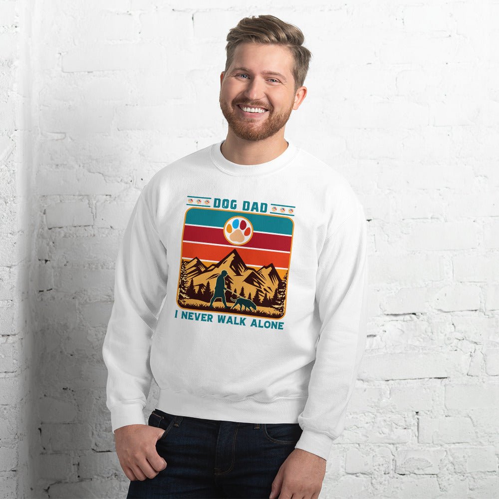 Dog Dad Vintage Sweatshirt - DoggyLoveandMore
