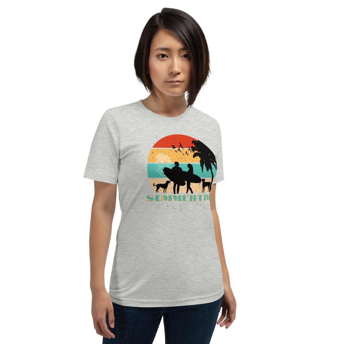 Dog Family Summertime T-Shirt - DoggyLoveandMore