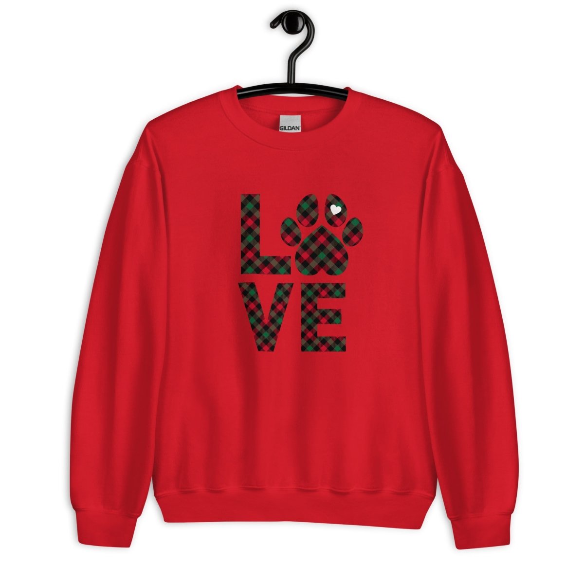 Dog LOVE Christmas Sweatshirt - DoggyLoveandMore