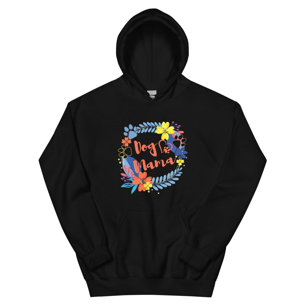 Dog Mama Flower Hoodie - DoggyLoveandMore