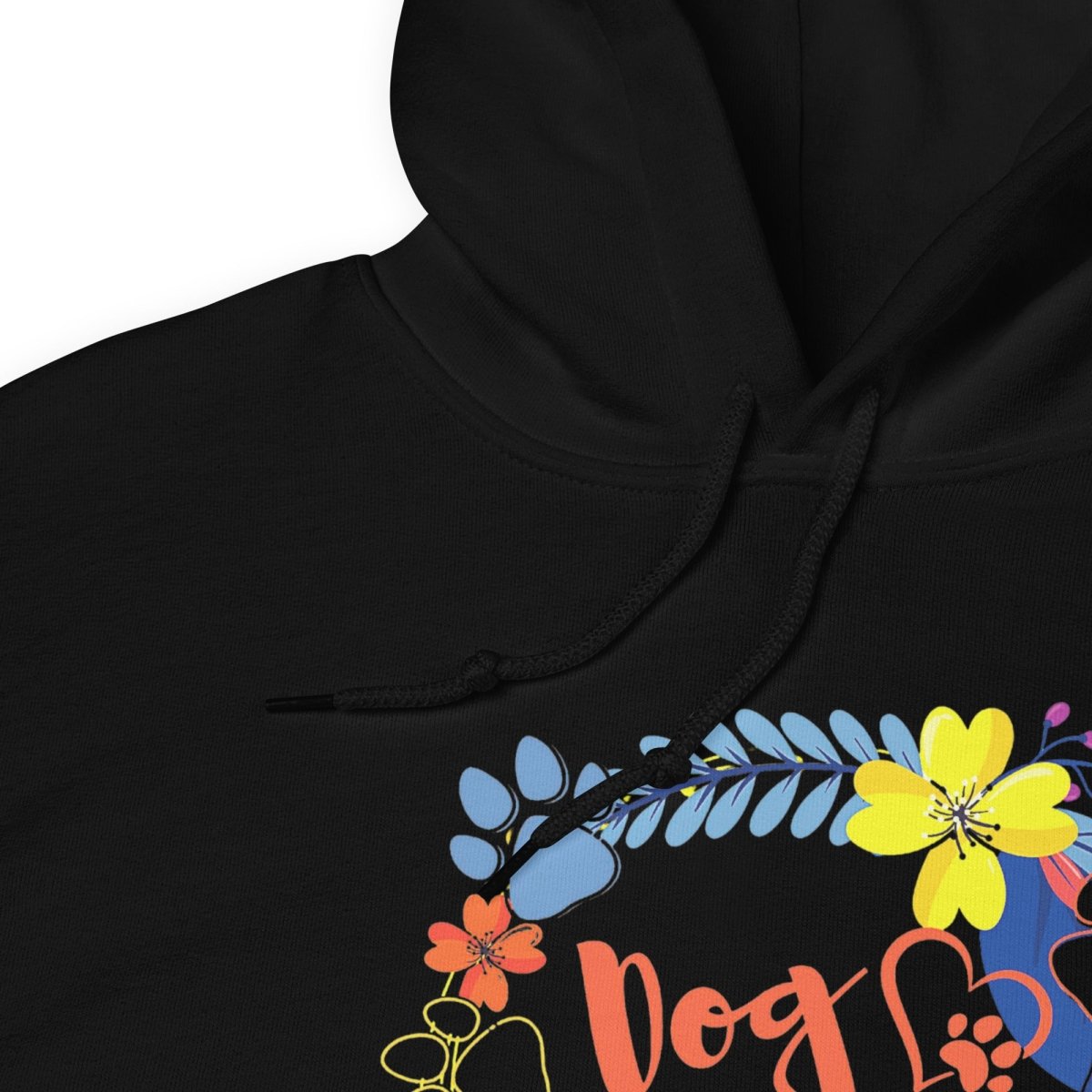 Dog Mama Flower Hoodie - DoggyLoveandMore