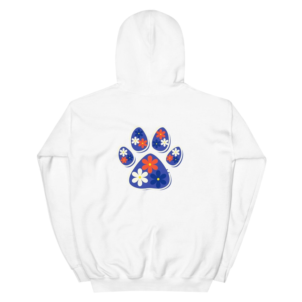 Dog Mama Flower Hoodie - DoggyLoveandMore