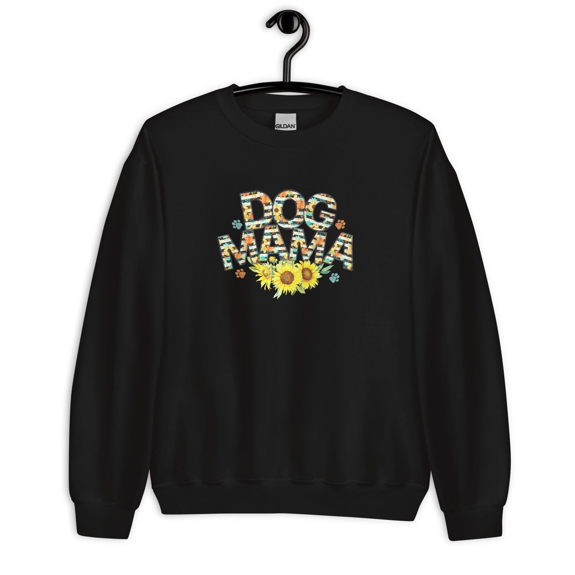 Dog Mama Sunflower Sweatshirt - DoggyLoveandMore