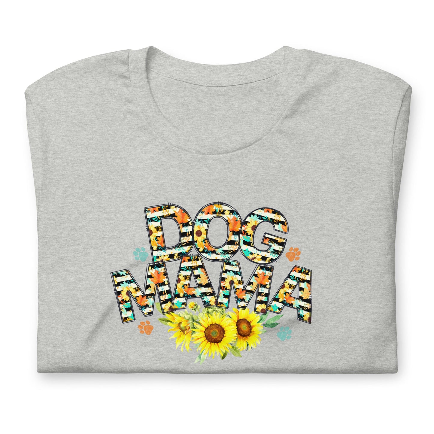 Dog Mama Sunflower T-Shirt - DoggyLoveandMore