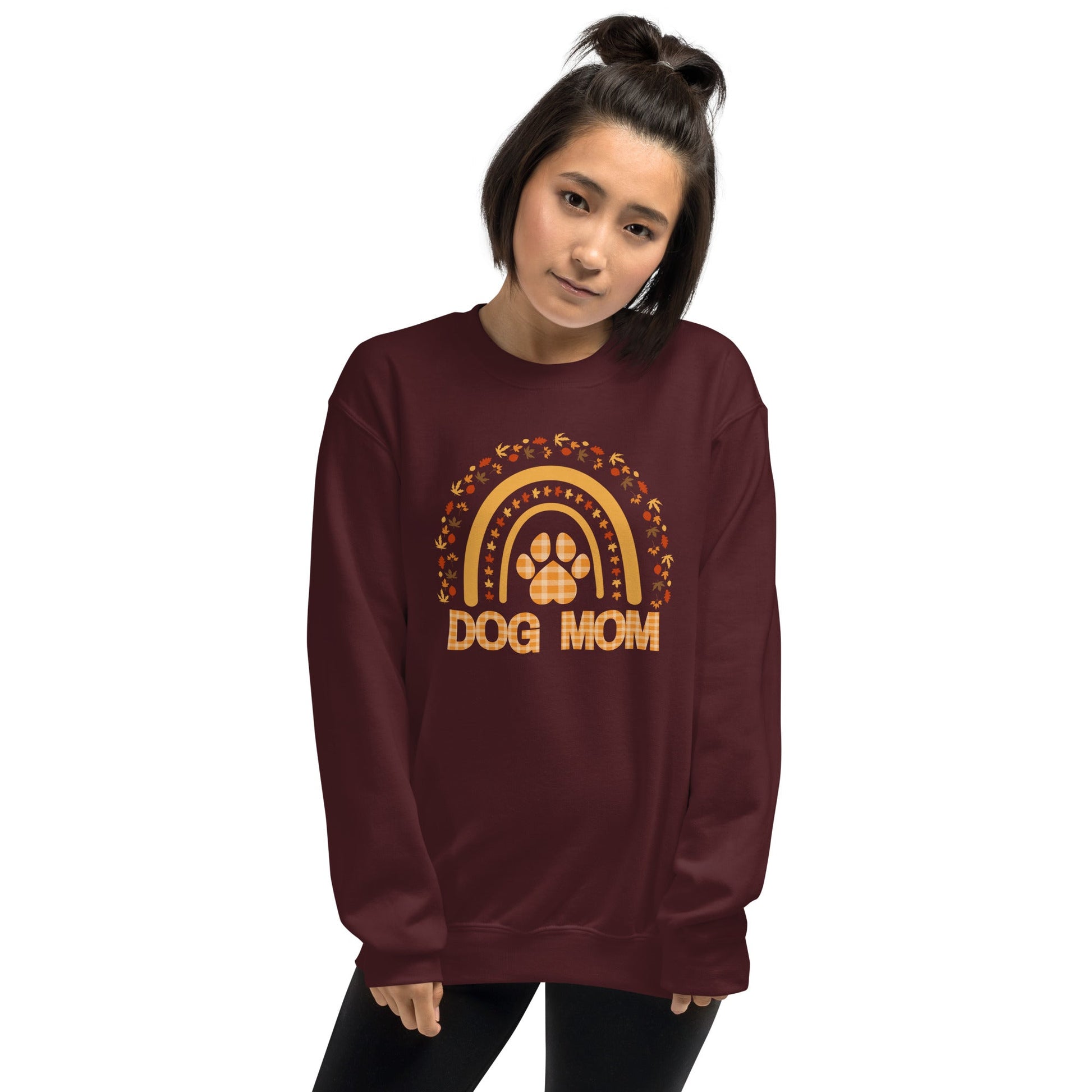 Dog Mom Fall Sweatshirt - DoggyLoveandMore