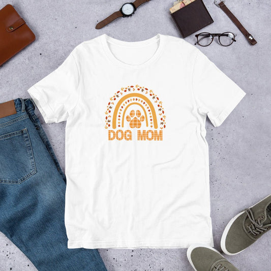 Dog Mom Fall T-Shirt - DoggyLoveandMore