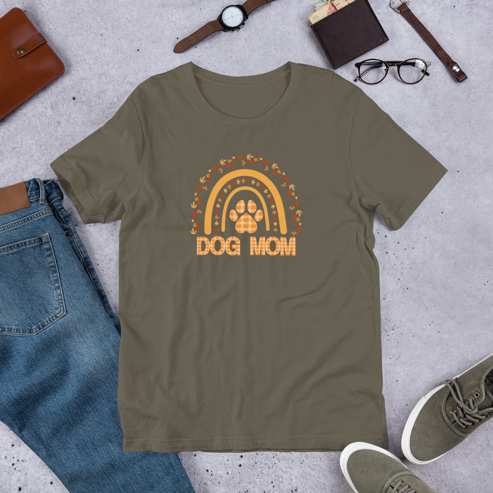 Dog Mom Fall T-Shirt - DoggyLoveandMore