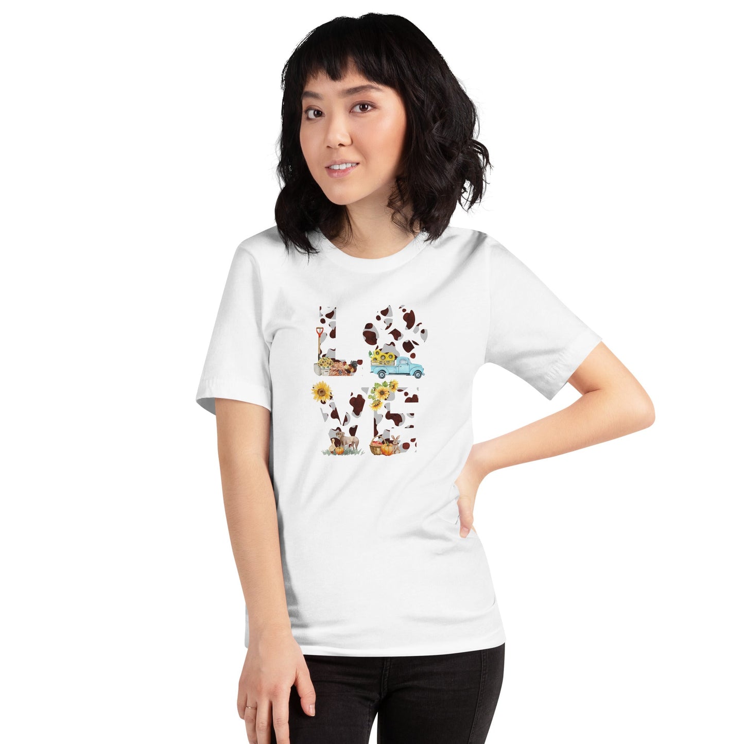 Dog Mom Farm Love T-Shirt - DoggyLoveandMore