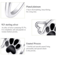 Dog Paw Adjustable Rings - DoggyLoveandMore
