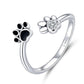 Dog Paw Adjustable Rings - DoggyLoveandMore