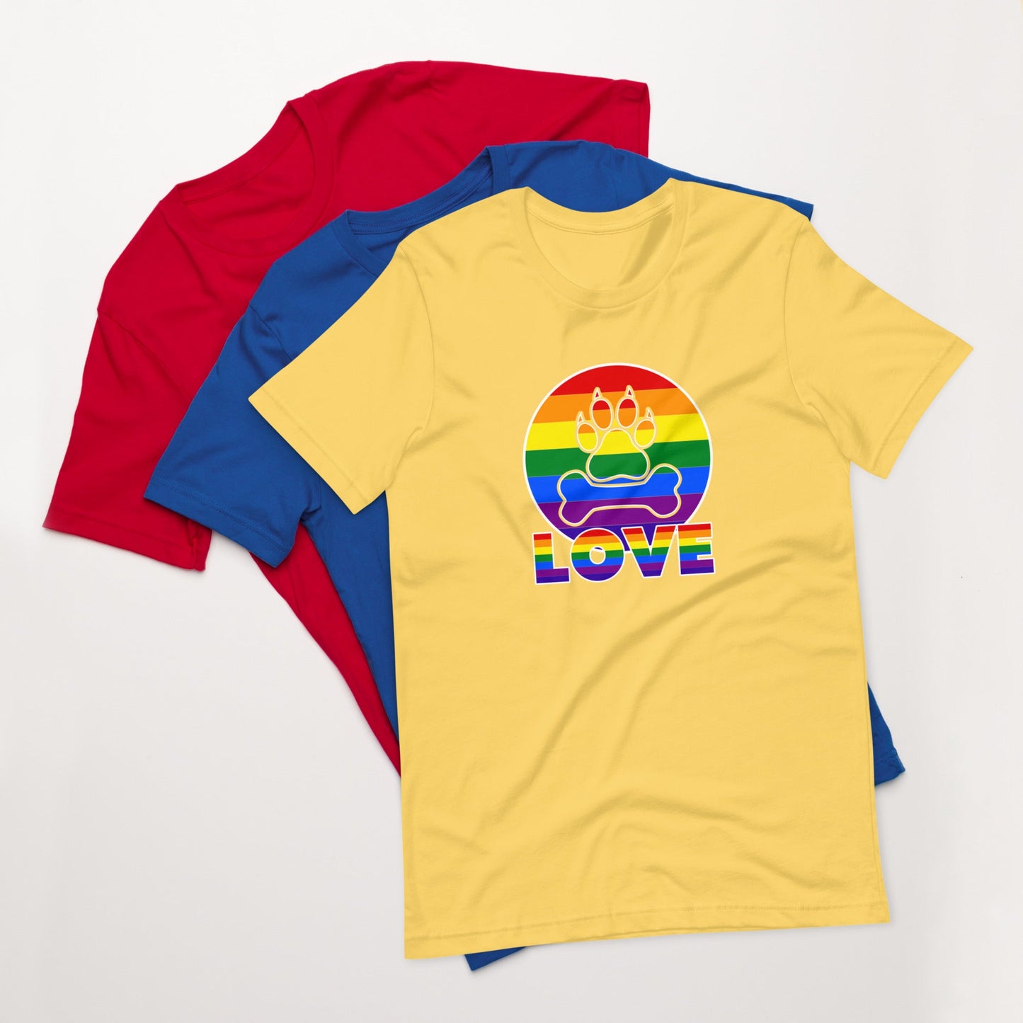 Doggy Love Rainbow T-Shirt
