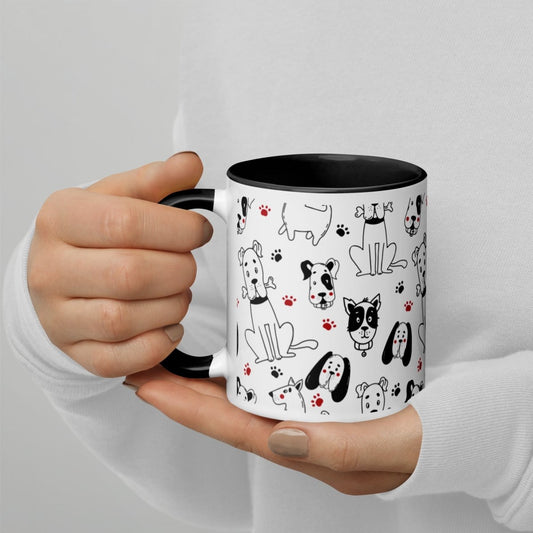 Dogs and Paws Mug - DoggyLoveandMore