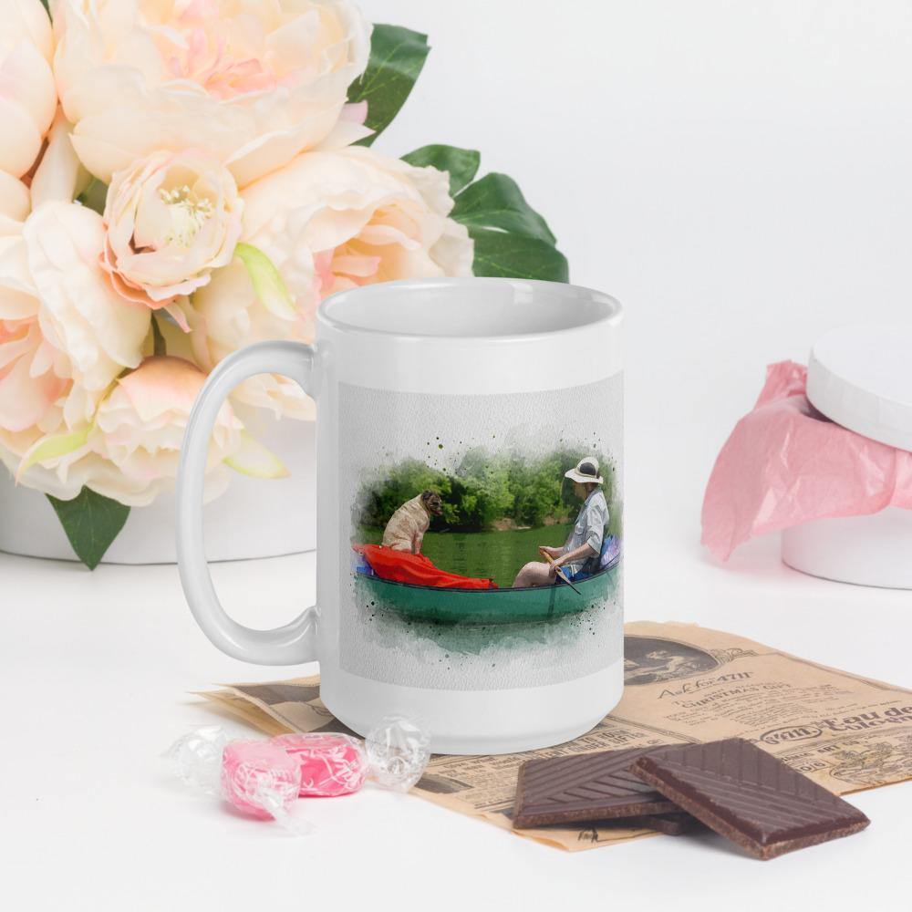 Gone Fishing Mug - DoggyLoveandMore