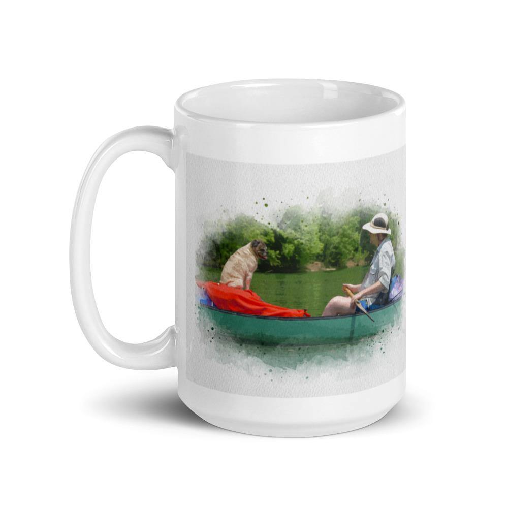 Gone Fishing Mug - DoggyLoveandMore