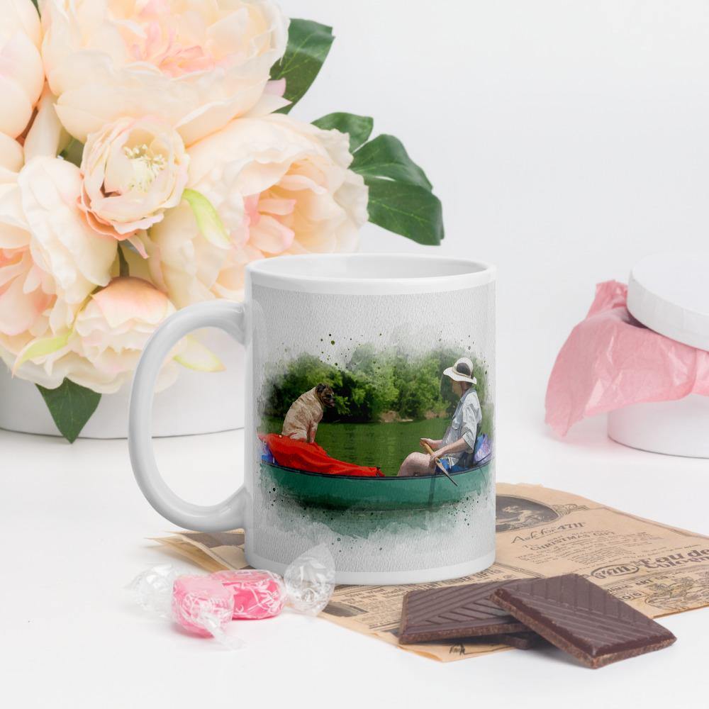 Gone Fishing Mug - DoggyLoveandMore