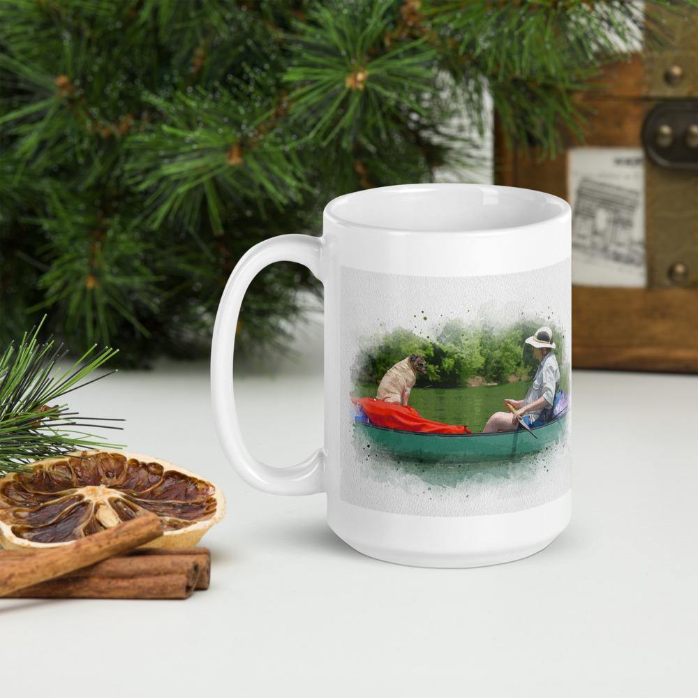 Gone Fishing Mug - DoggyLoveandMore