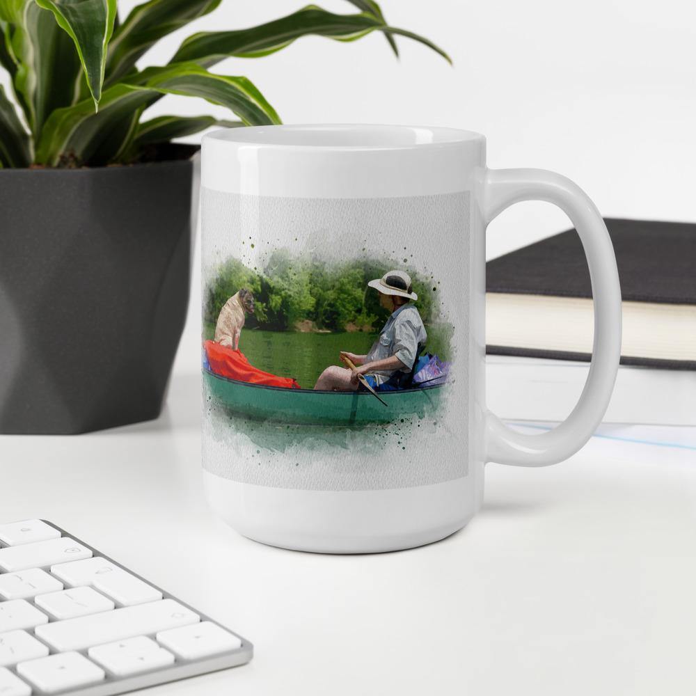 Gone Fishing Mug - DoggyLoveandMore