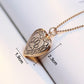 Heart and Paw Photo Locket Necklace - DoggyLoveandMore