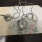 Heart and Paw Photo Locket Necklace - DoggyLoveandMore