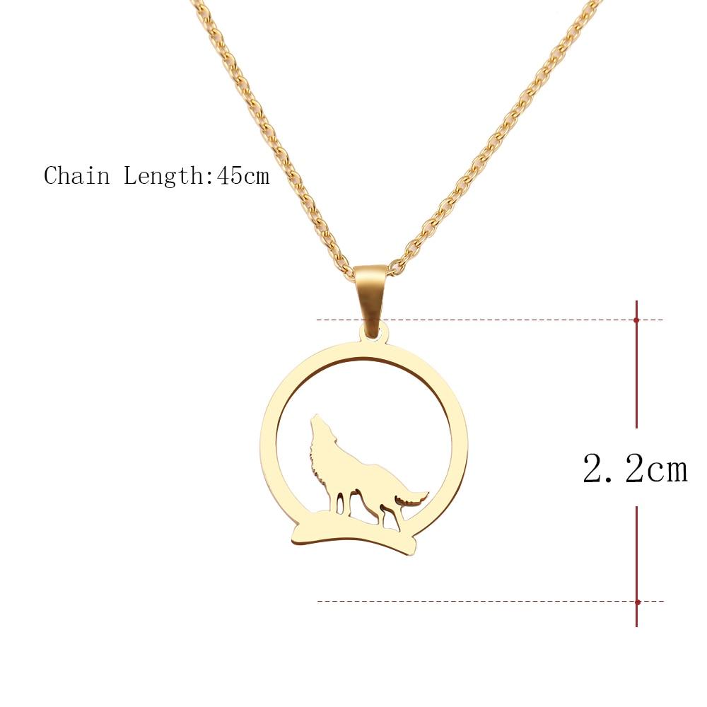 Howling Wolf Necklace - DoggyLoveandMore