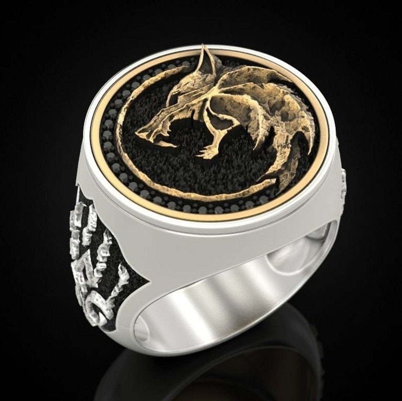 Hunter Wolf Claw Ring - DoggyLoveandMore