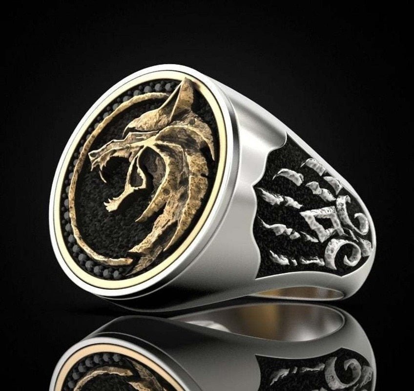 Hunter Wolf Claw Ring - DoggyLoveandMore