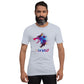 I AM WOLF Rainbow Graphic T-Shirt