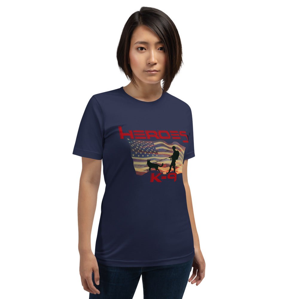 K-9 Military Dog Graphic T-Shirt