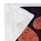 Mandala Paw Prints Throw Blanket-DoggyLoveandMore