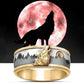Men's Forest Wolf Ring-DoggyLoveandMore